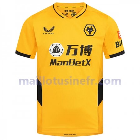 Maillot de Foot Wolverhampton Wanderers Domicile 2021-22 Maillot de Foot Wolverhampton Wanderers Domicile 2021-22